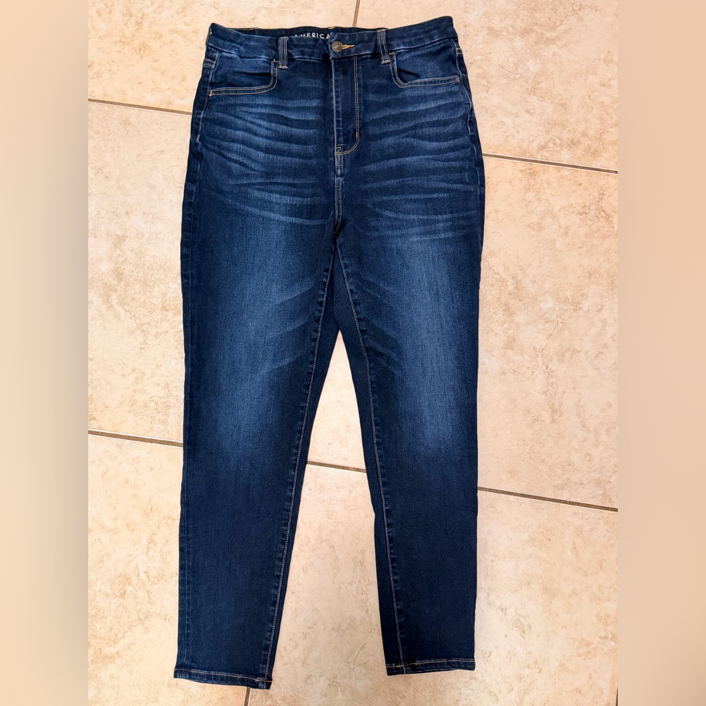 American Eagle Outfitters Dark Indigo Skinny Jeans